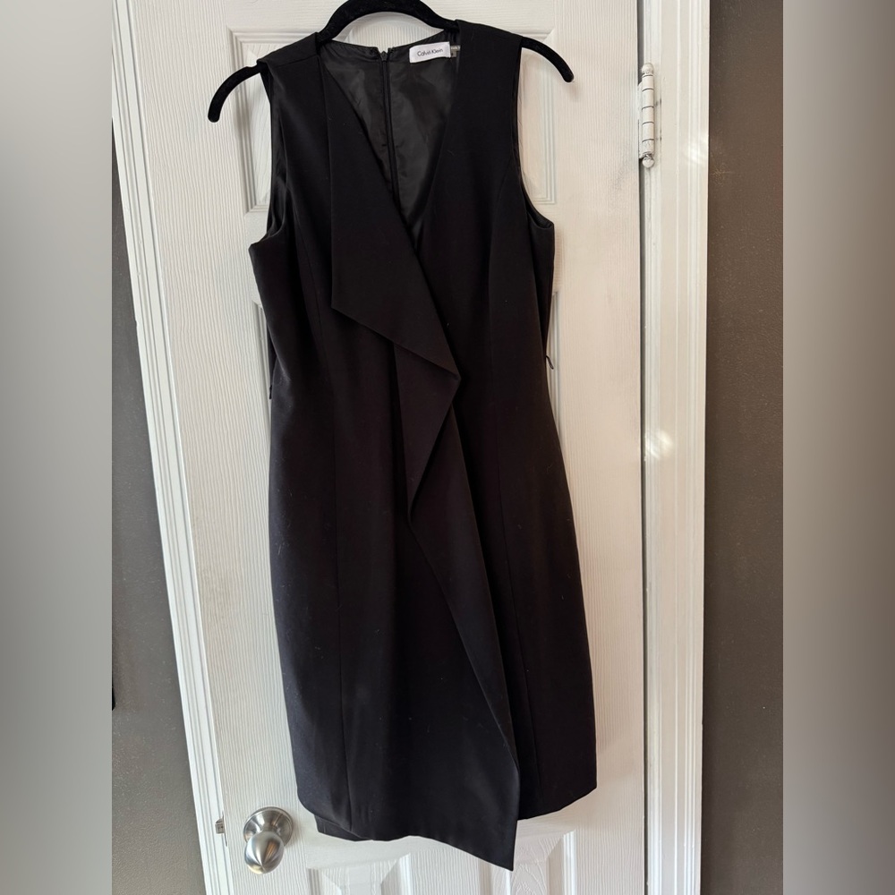Calvin Klein Black Midi Dress